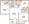 1,000 sq. ft. POST OAK/60% floor plan