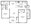 1,030 sq. ft. B1 PH I/Laredo floor plan