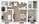 878 sq. ft. C floor plan