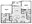 1,017 sq. ft. B4 floor plan