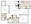 1,239 sq. ft. Lake Travis floor plan