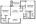 948 sq. ft. B3 floor plan