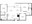 1,396 sq. ft. B6 floor plan