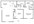 950 sq. ft. floor plan