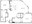 1,054 sq. ft. B1 floor plan
