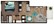 558 sq. ft. Hummingbird floor plan