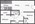 795 sq. ft. ABP floor plan