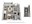800 sq. ft. A2 floor plan