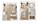 1,328 sq. ft. to 1,428 sq. ft. A6 L/W Townhome floor plan
