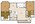 1,102 sq. ft. B1-A floor plan