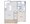 783 sq. ft. A4 floor plan