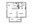 606 sq. ft. E floor plan