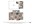 738 sq. ft. A1L floor plan