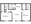 975 sq. ft. 2x2/60 floor plan
