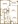 729 sq. ft. 1A 50% floor plan