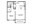 796 sq. ft. A2/A2A floor plan