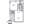516 sq. ft. A floor plan