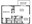 657 sq. ft. Berkley floor plan