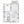 730 sq. ft. A6 floor plan