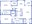 1,102 sq. ft. Bayland floor plan