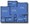713 sq. ft. Brazos/50% floor plan
