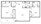 881 sq. ft. B3 floor plan