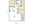 1,086 sq. ft. B6 floor plan