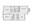 908 sq. ft. B2 floor plan