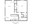 712 sq. ft. 40% floor plan