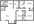 981 sq. ft. floor plan