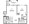 655 sq. ft. A1 floor plan