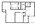 922 sq. ft. floor plan
