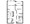 767 sq. ft. A2A floor plan