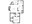 766 sq. ft. A2 floor plan