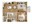 908 sq. ft. LA2R floor plan