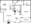 816 sq. ft. B1 floor plan