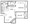 504 sq. ft. 1A floor plan