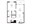 768 sq. ft. A2b floor plan