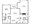 979 sq. ft. A2 floor plan