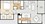 640 sq. ft. A2/60% floor plan