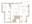 990 sq. ft. 1B-C floor plan