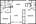 1,095 sq. ft. to 1,140 sq. ft. floor plan