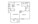 636 sq. ft. floor plan