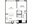 702 sq. ft. A2 floor plan