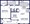 722 sq. ft. A floor plan