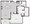 1,039 sq. ft. floor plan