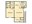 501 sq. ft. A floor plan