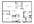 1,199 sq. ft. floor plan