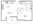 621 sq. ft. to 681 sq. ft. A1B floor plan