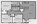 1,034 sq. ft. 3A floor plan